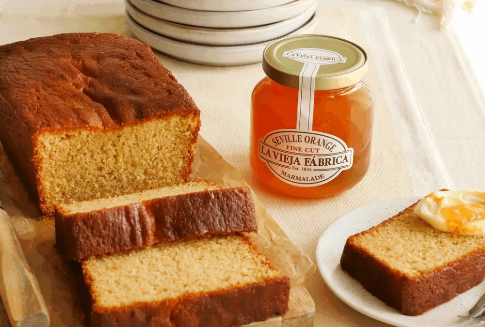 Sticky Marmalade Loaf Cake