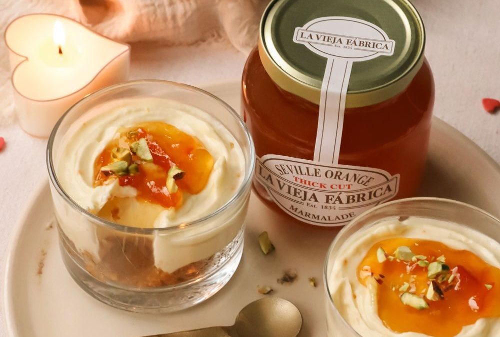 Mini Orange Marmalade Cheesecakes